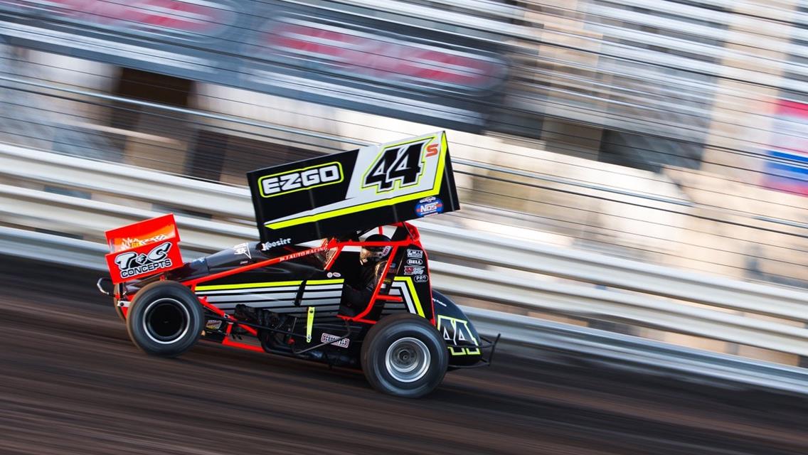 Starks Nearly Nabs Two Top 10s During Doubleheader at Knoxville Raceway