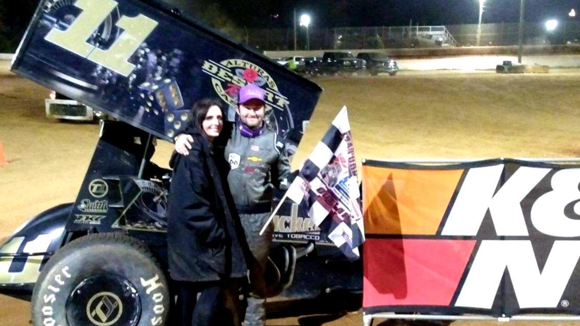 Crockett rockets to USCS Scenic City SHOOTOUT finale win at Boyd&#39;s Speedway on Saturday