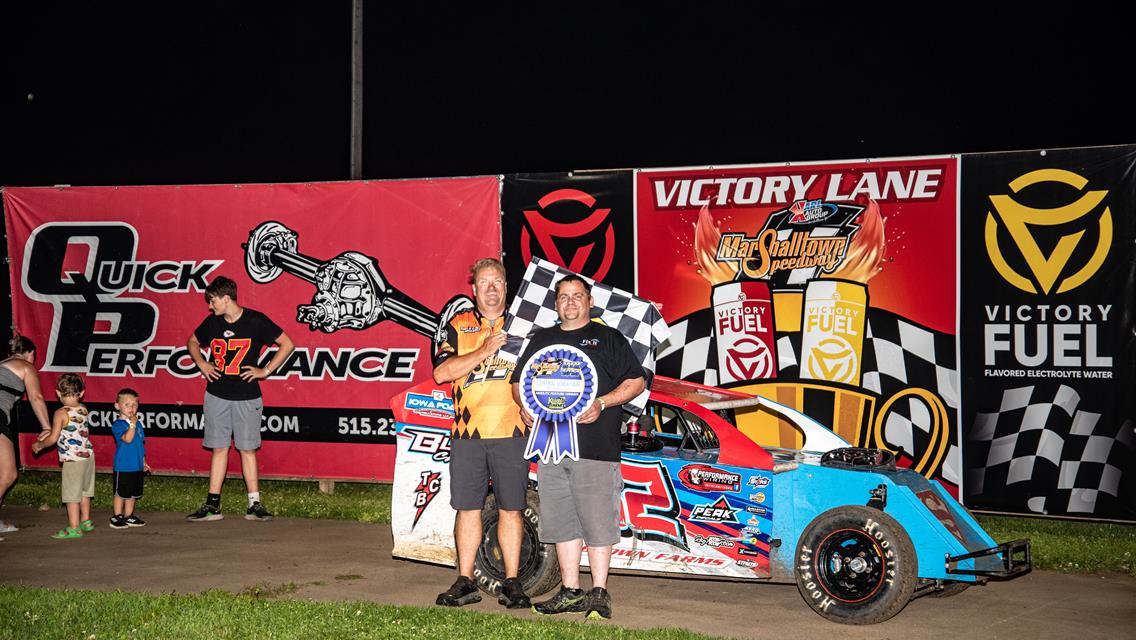 Thursday Night Thunder Fair wins to Rust, Murty, Kuehl, Filloon, Brown, and Grady