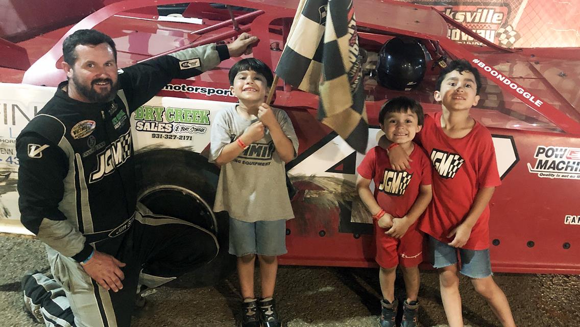 Gray claims second win of season at Clarksville Speedway