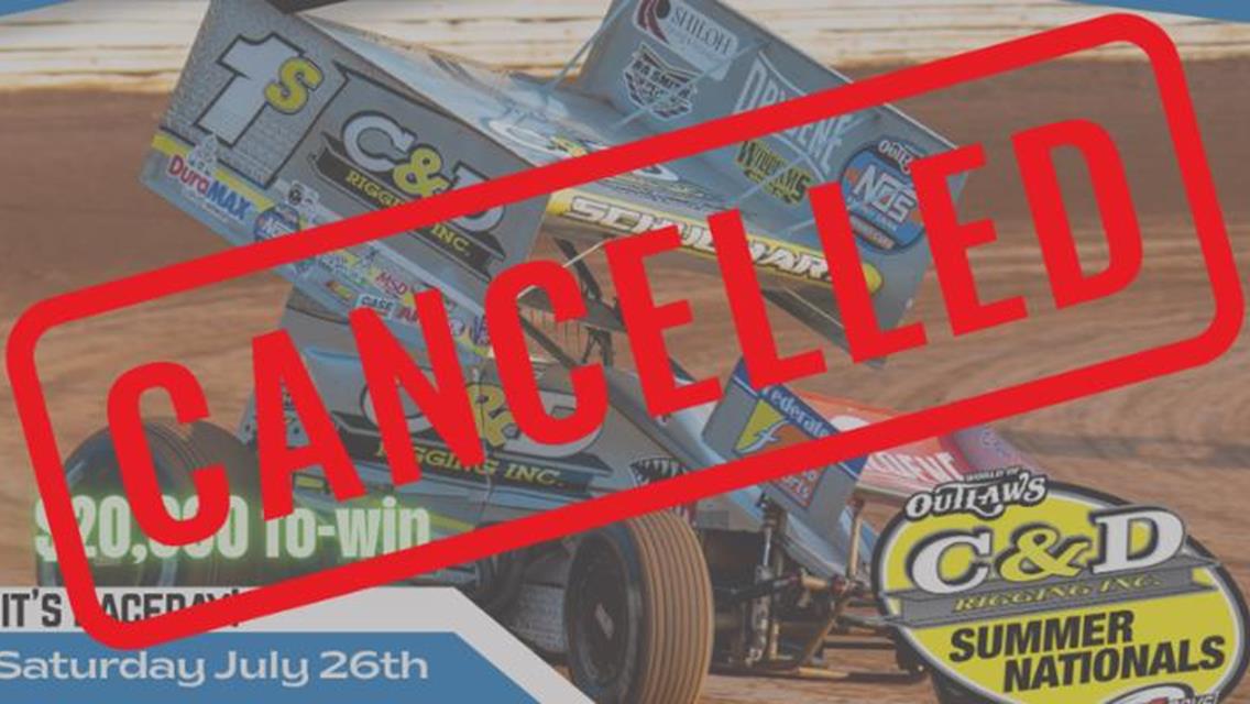 Williams Grove Loses Saturday Summer Nationals To Rain