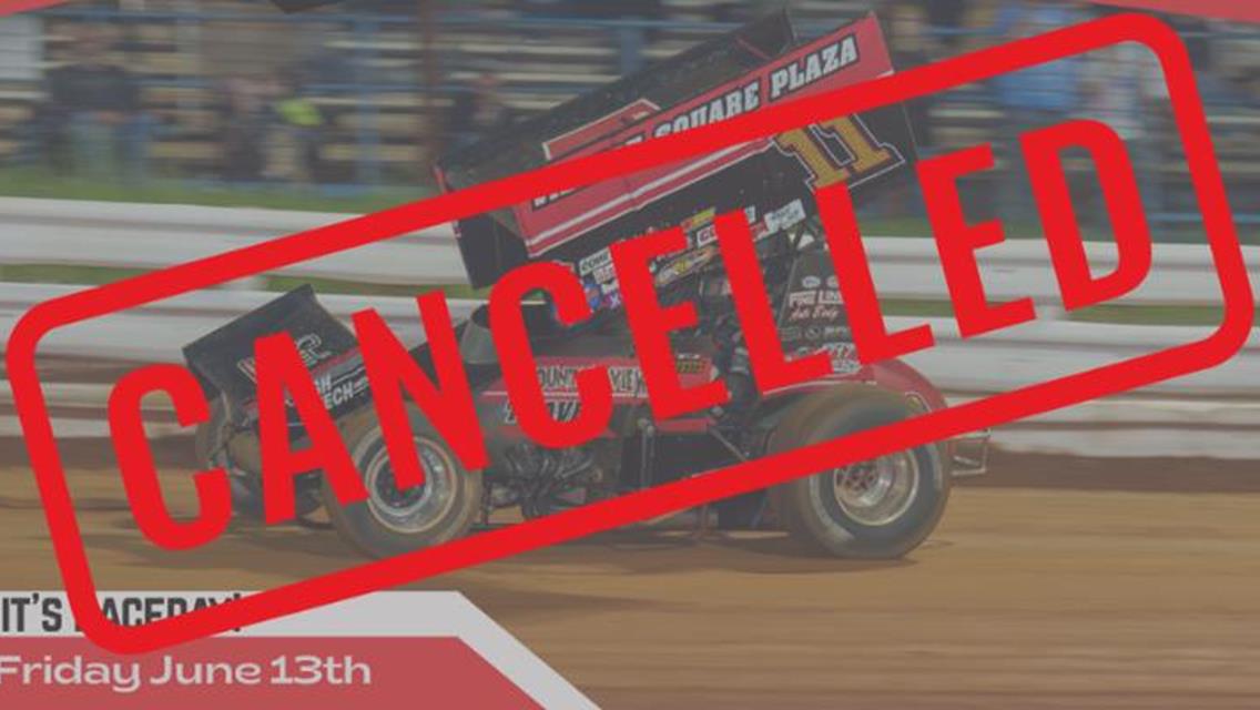 Williams Grove Cancels June 13