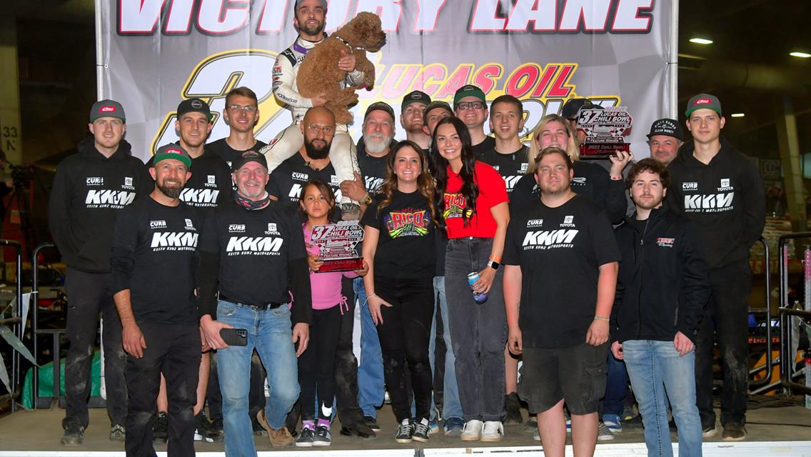 Rico Makes It Eight With Smiley’s Racing Products Qualifying Night Victory!