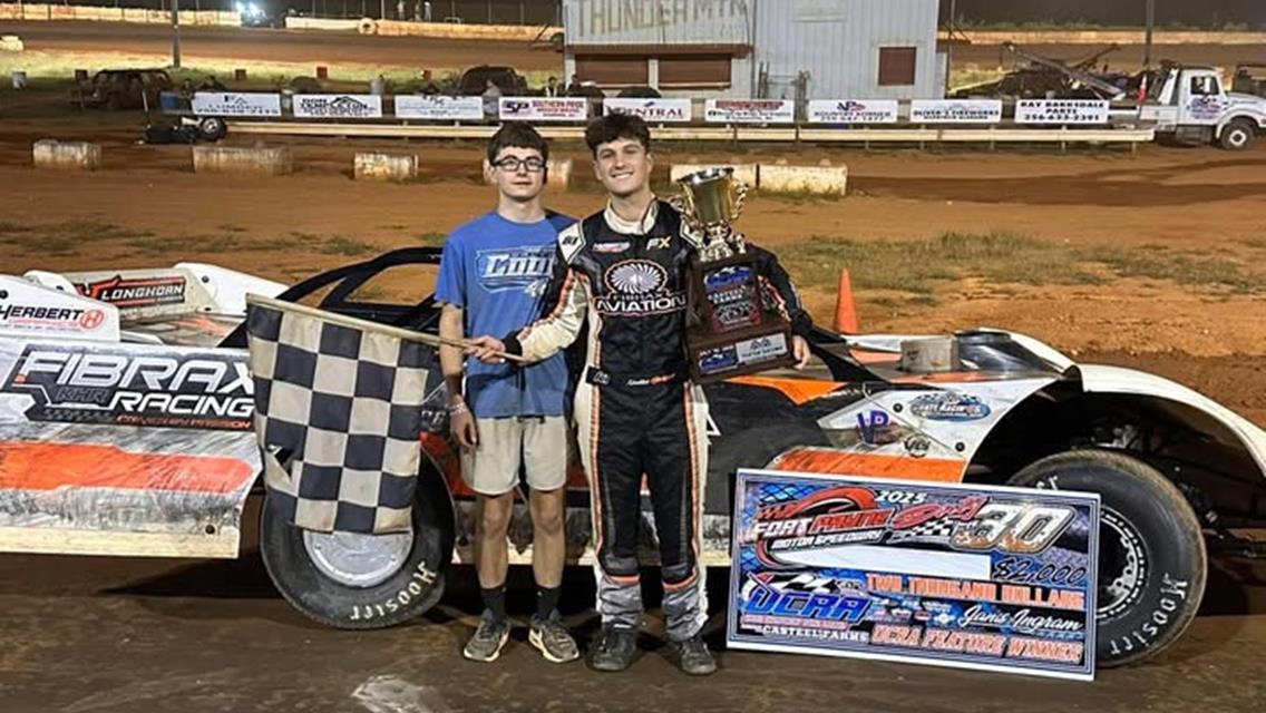 Koulten Herbert earned his first United Championship Racing Alliance (UCRA) victory at Fort Payne Motor Speedway on Saturday, August 30.