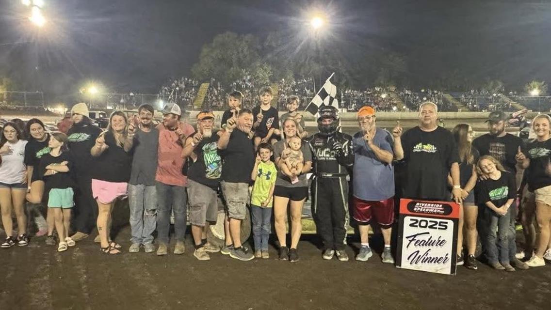 For the eighth time in 2025, Dillon Knight visited victory lane on Saturday, September 20 at Riverside International Speedway.