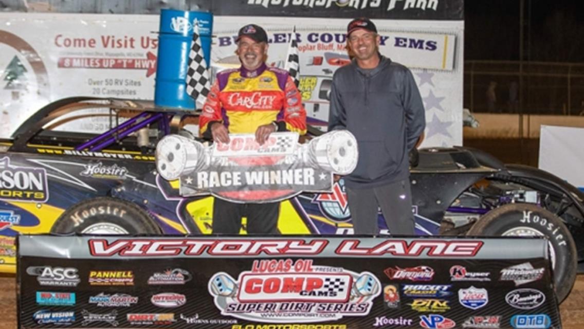 Billy Moyer Masters Poplar Bluff for CCSDS $3,000 Victory