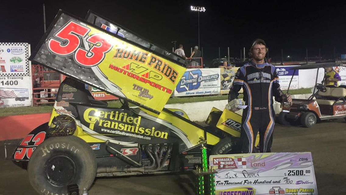 Dover Dominates Weekend With Wins at I-80, Crawford County and Eagle