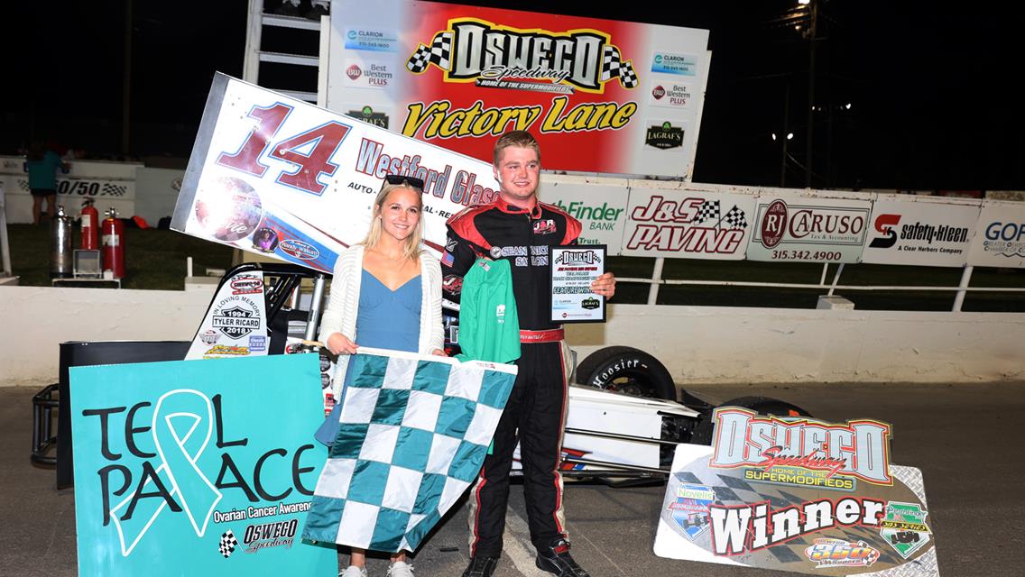 Battle Drives from Ninth to His Sixth Career Oswego Speedway Feature Win