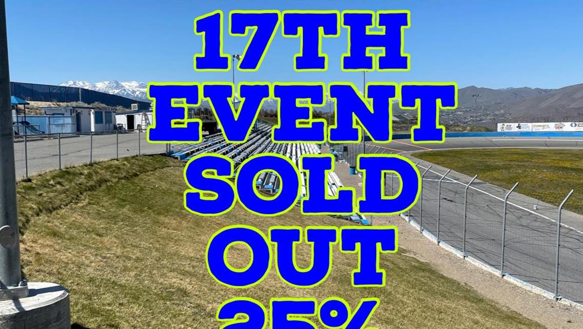 APRIL 17th SOLD OUT at 25%