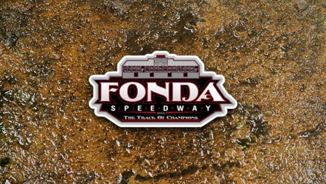 Fonda Practice Postponed, No On-Track Activities This Weekend; April 13 Date Set
