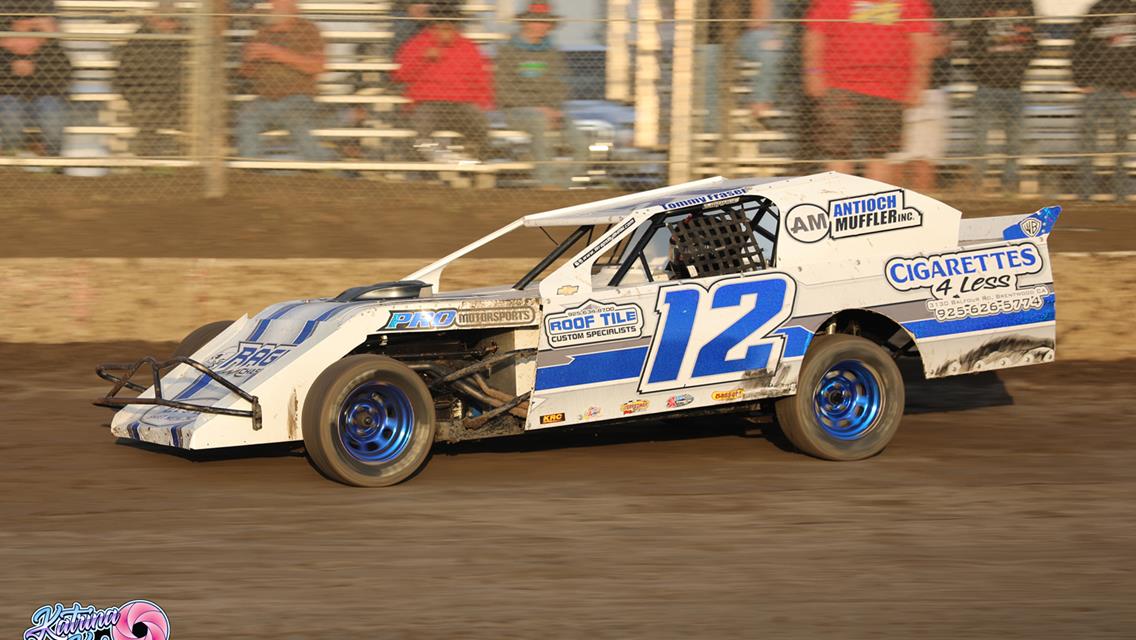 Last Lap Pass Nets Fraser The Victory, Whitley, Friend, Wagner Other Antioch Speedway Winners