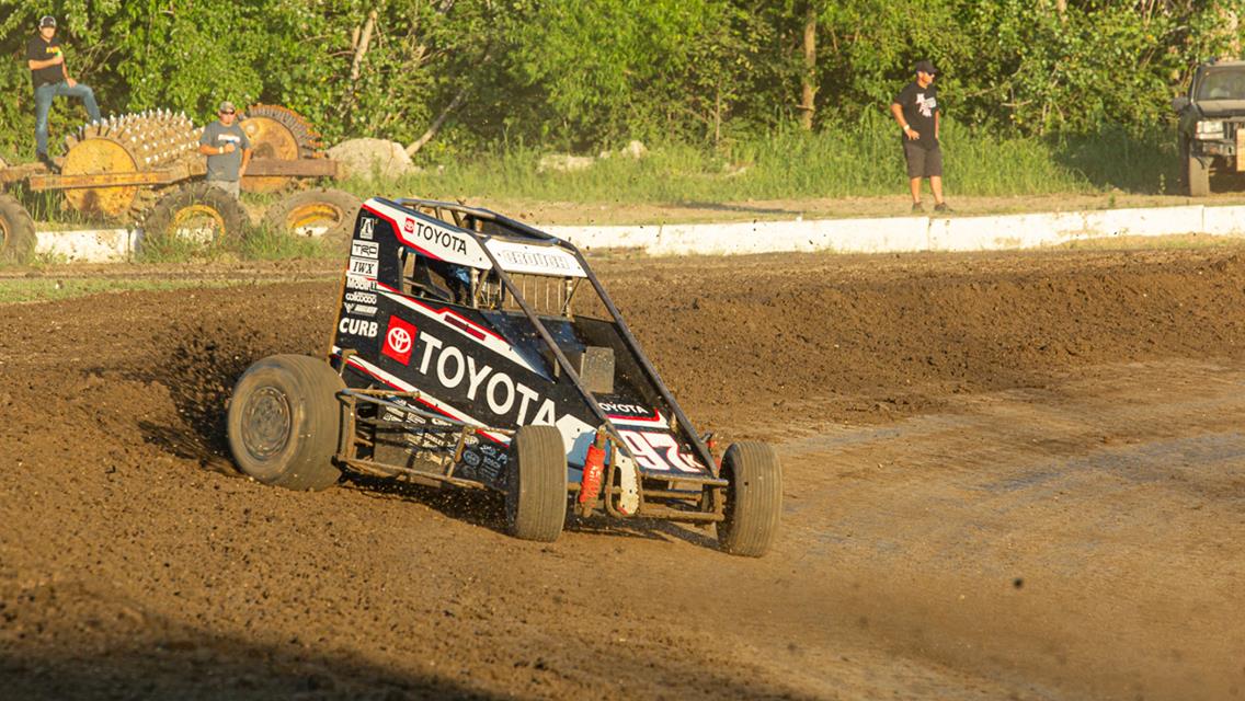 Crouch Makes Progress Throughout First Visit to Tri-City Speedway