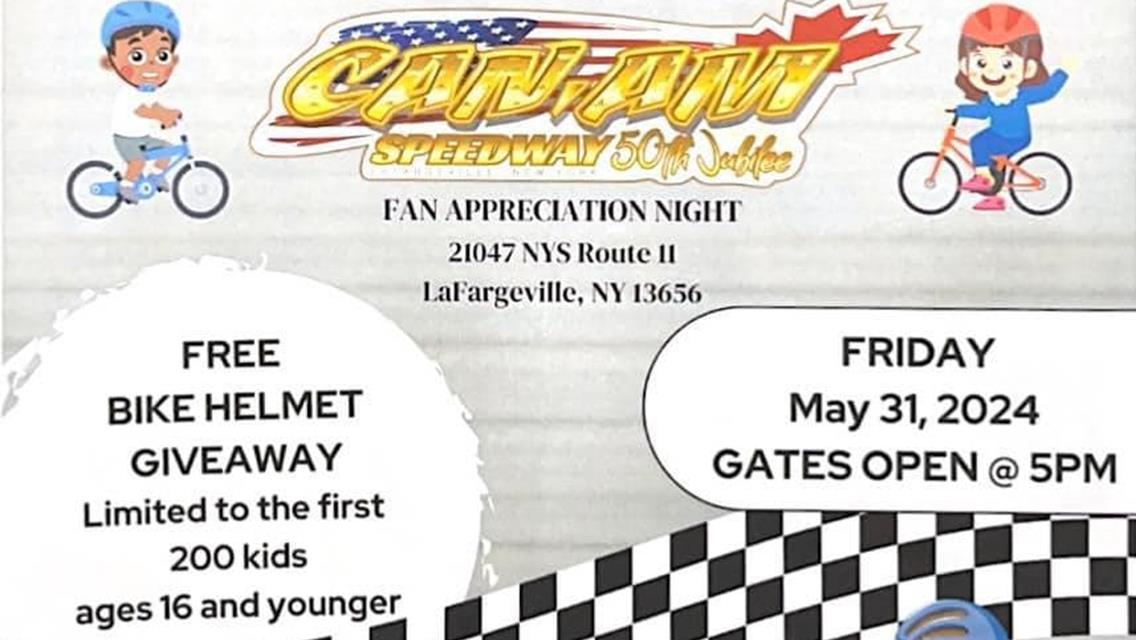 Can-Am Speedway Thanking The Race Fans With Full Show Friday Night