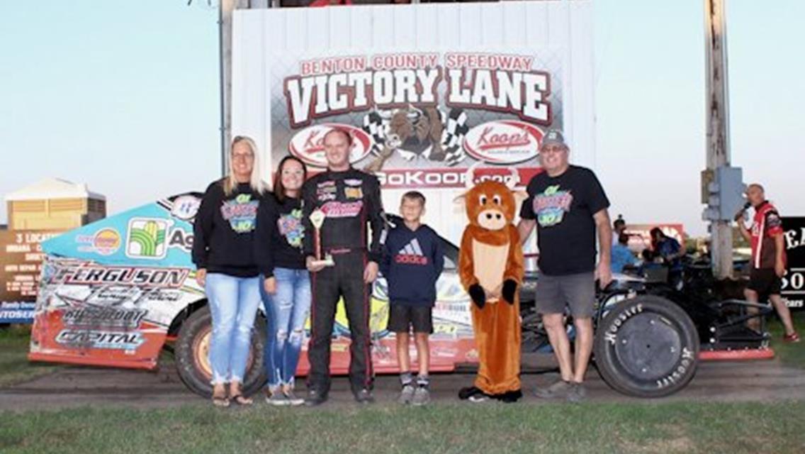 Carter cashes in on another big payday at Benton County Speedway