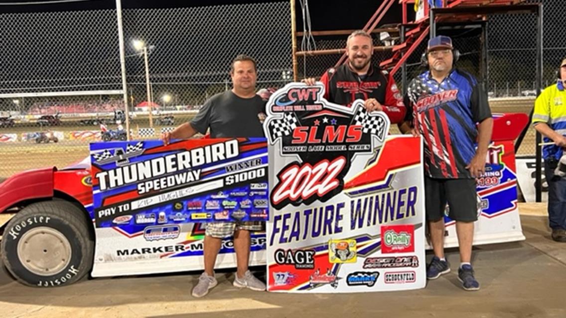 Hughes dominates Thunderbird for 4th Sooner Series victory, veteran Bill Frye returns and finishes 6th