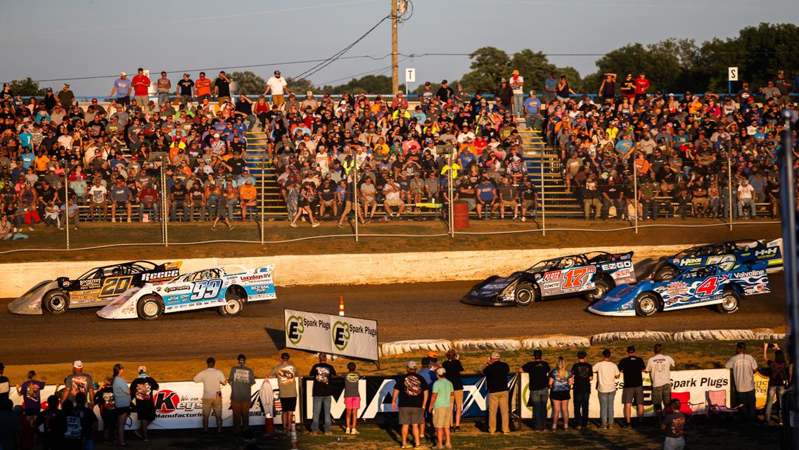 Florence Speedway (Walton, KY) – Lucas Oil Late Model Dirt Series – North/South 100 – August 8th-10th, 2024. (Heath Lawson Photo)