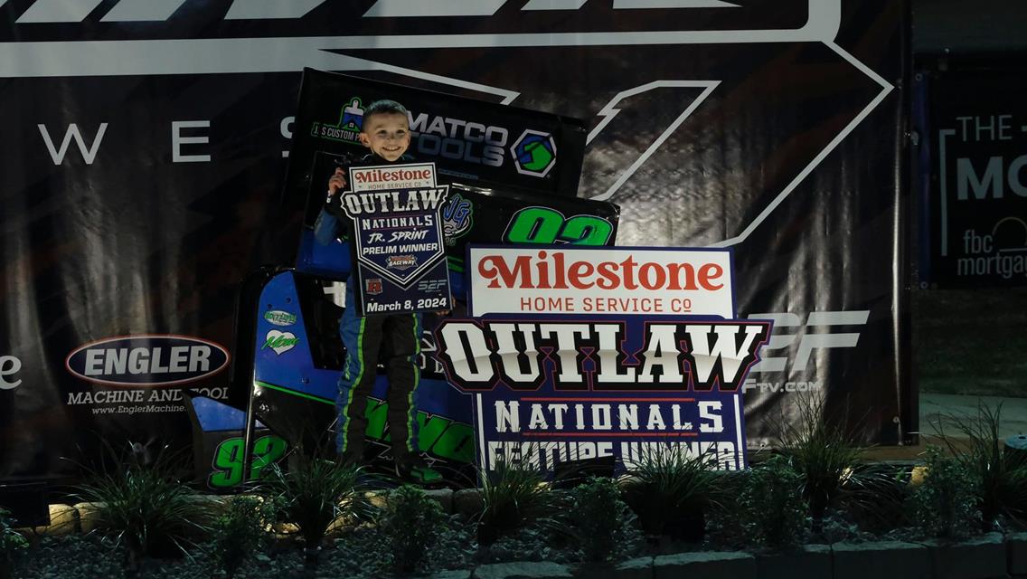 Milestone Home Service Outlaw Nationals Opens With Woods, Hooper, and Knott in Victory Lane At Port City Raceway