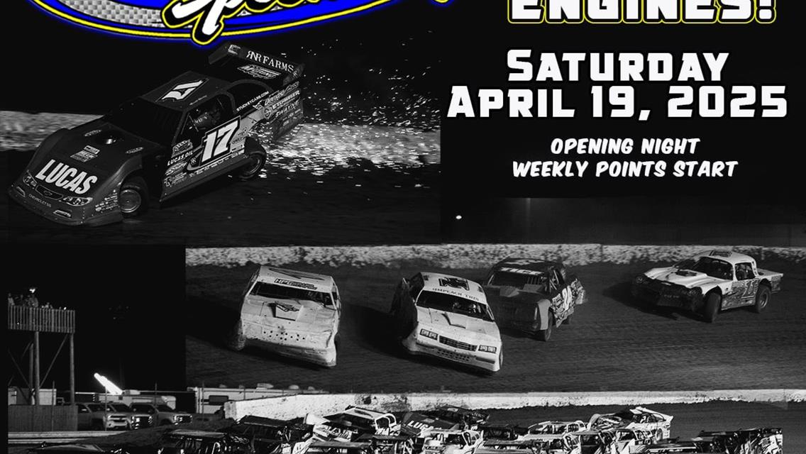 Greenville Speedway's 2025 Opening Night is April 19!