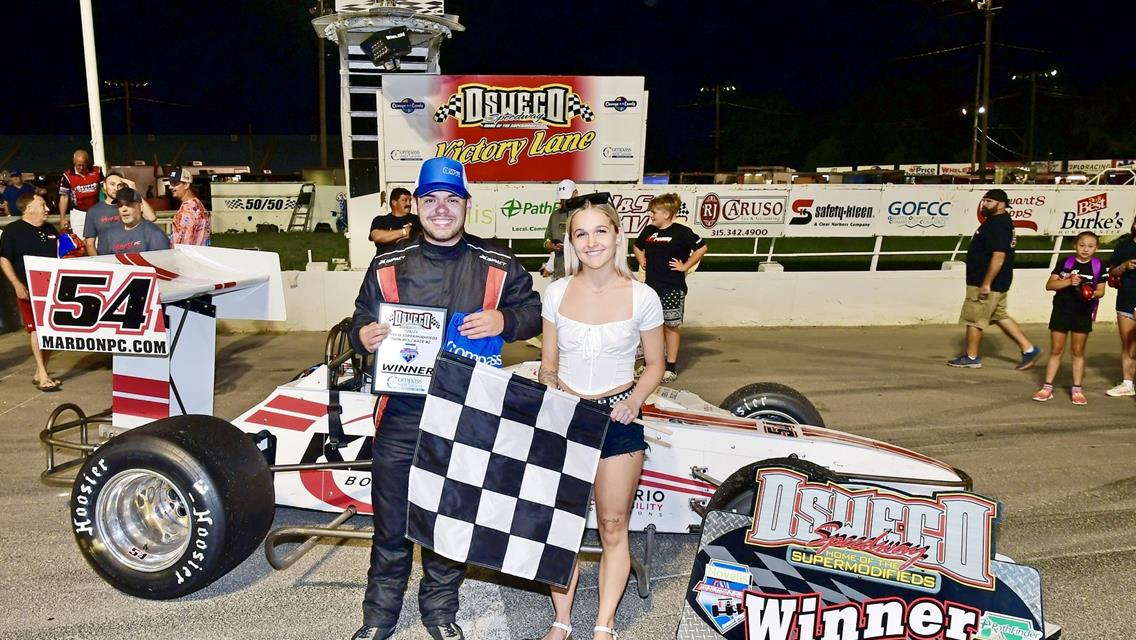 Proud Pockets First Ever Supermodified Feature Win in Compass Federal Credit Union Twin 40 #2