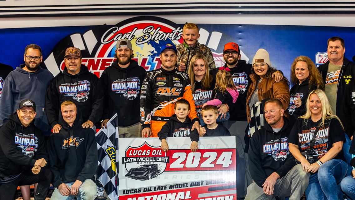 Thornton Secures First Lucas Oil Late Model Dirt Series Title