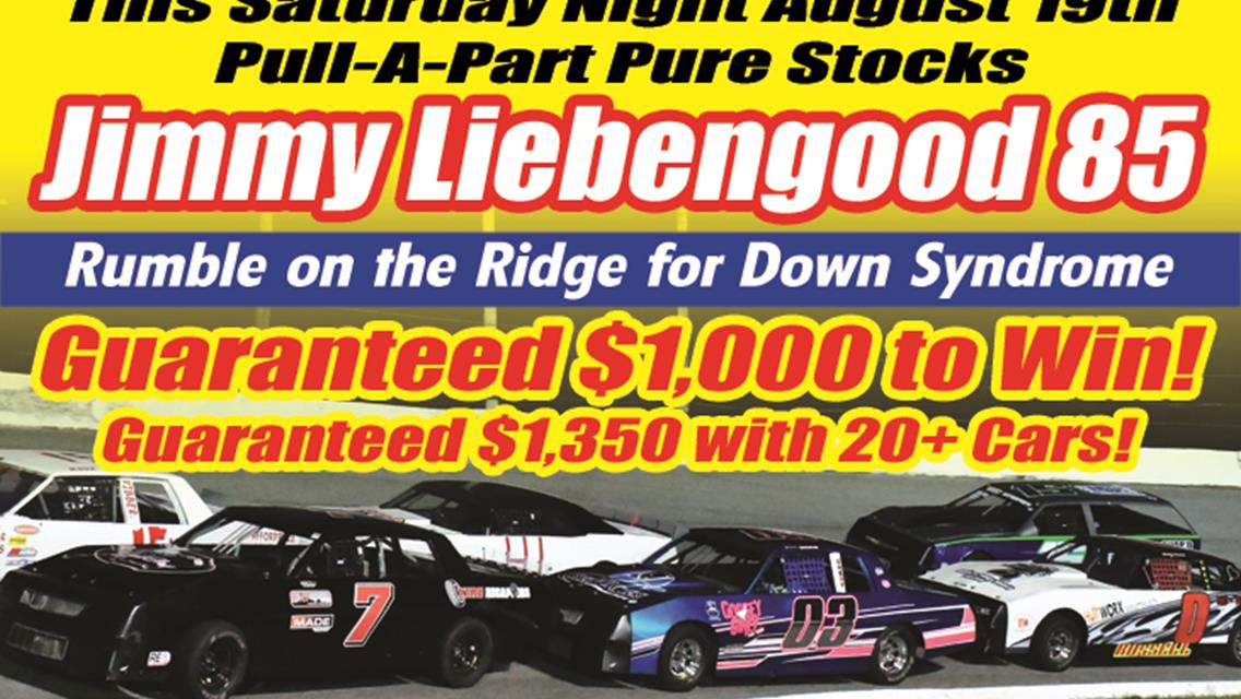 $1000 to Win 85 Lap Pull-a-Part Pure Stocks / Jimmy Liebengood 85