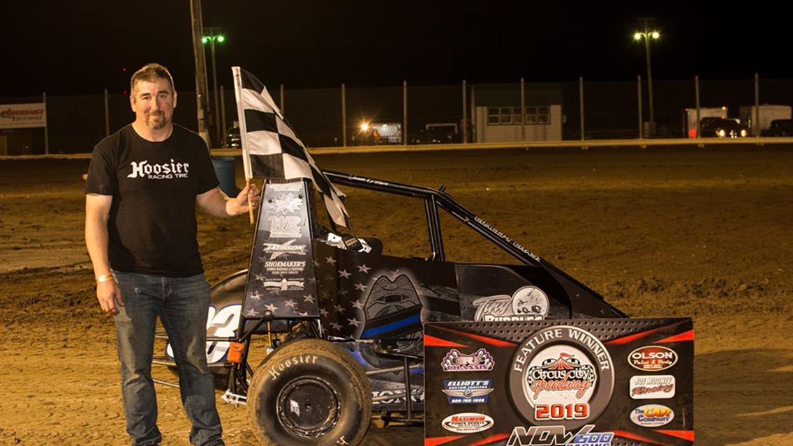 Kirkman, Franklin, Ohara, Culp, Mitchell and Partridge Score Season Championship Night Wins at Circus City Speedway