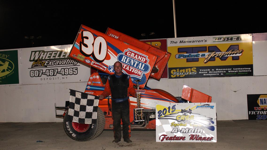 GOODRICH CLAIMS FEATURE WIN AT THUNDER MOUNTAIN SATURDAY