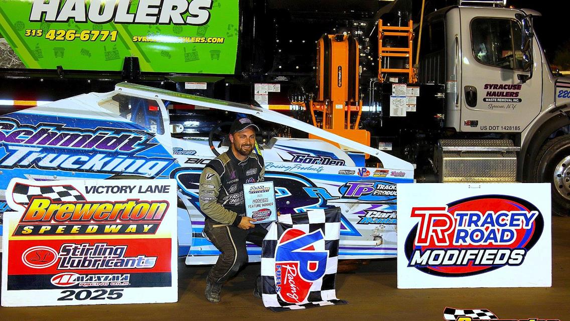 Ron Davis III Becomes Eighth Different Brewerton Speedway Modified Winner in 2025