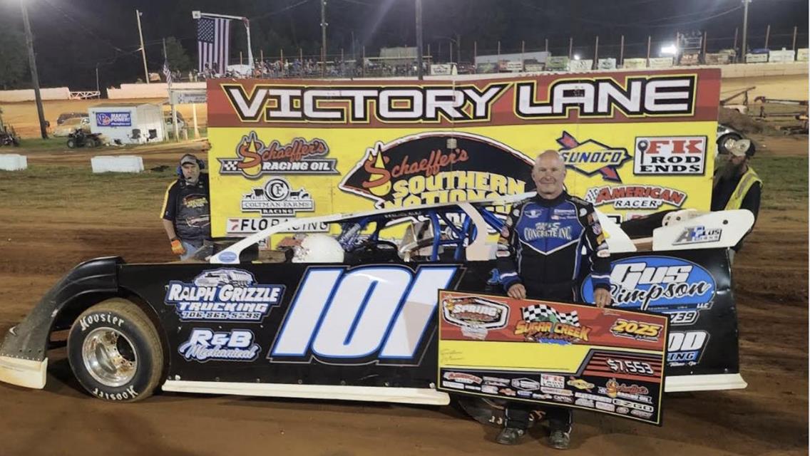 Casey Roberts Returns to Schaeffer&quot;s Oil Spring Nationals Victory Lane at Sugar Creek