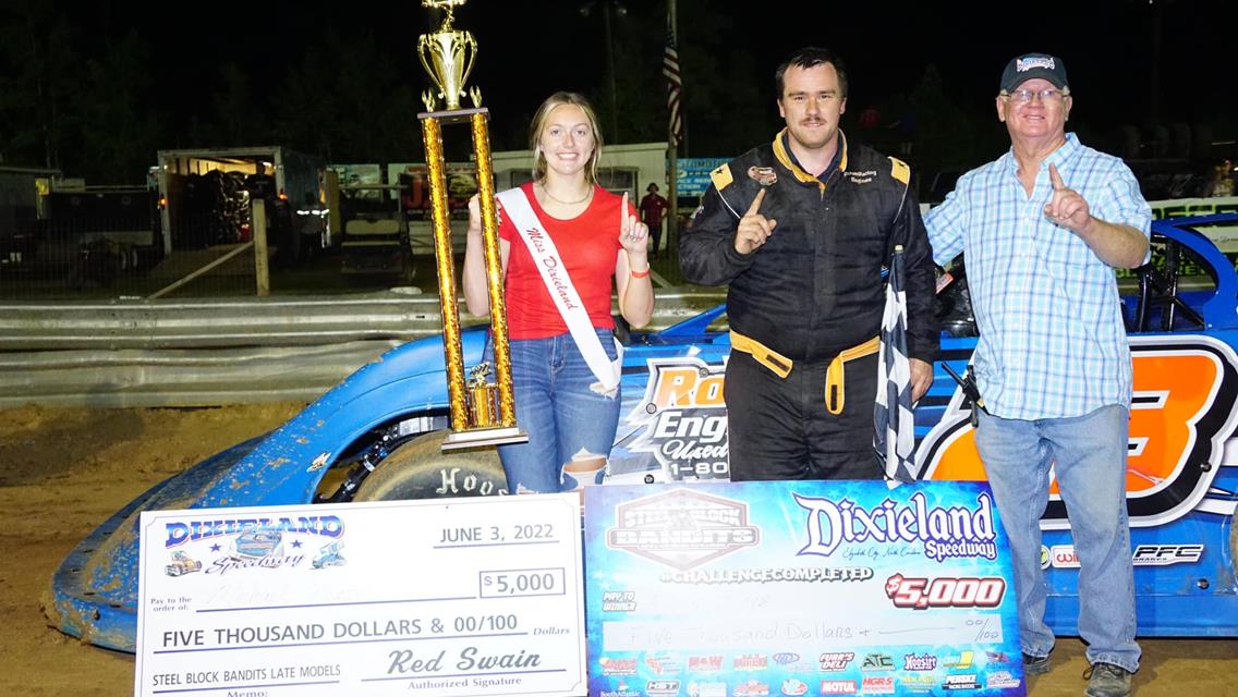 Rouse Races to $5,000 Bandits Win at Dixieland