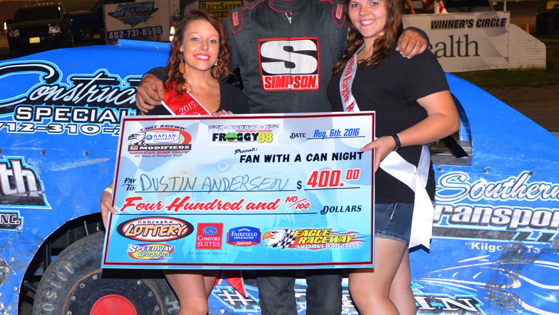 Armstrong, Andersen, Chapman, Harker, &amp; Pavey conquer Fan with a Can Night
