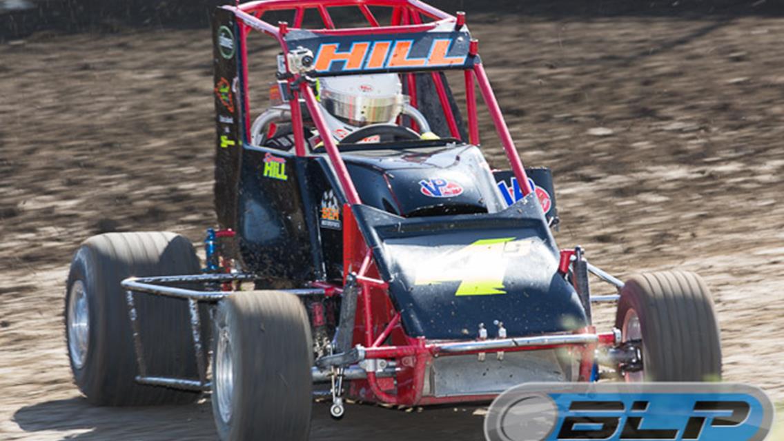 Hill Makes Two Features in First CA Speedweek Appearance