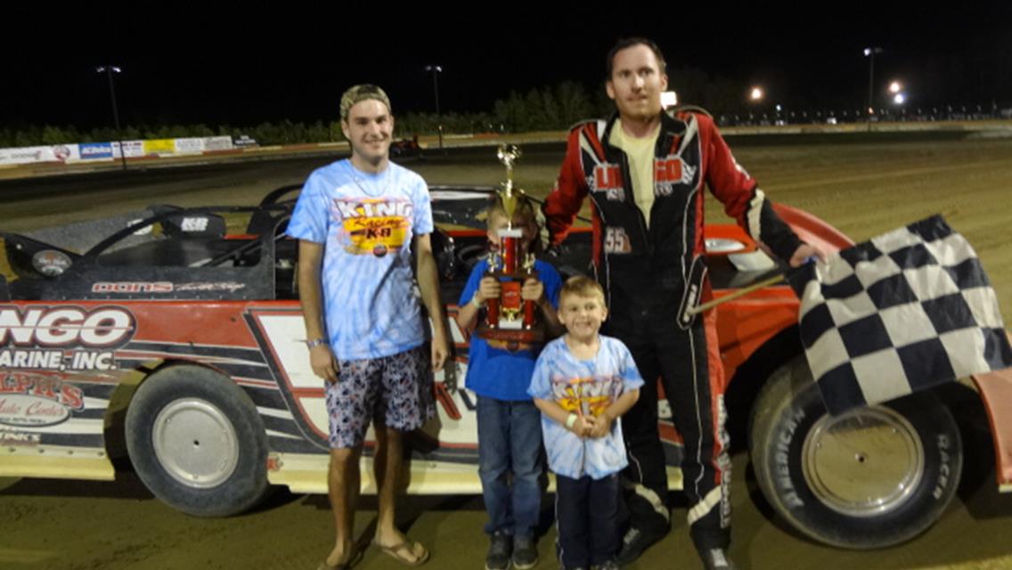 DONALD LINGO, JR AND FORD POWER WIN IN SUPER LATES