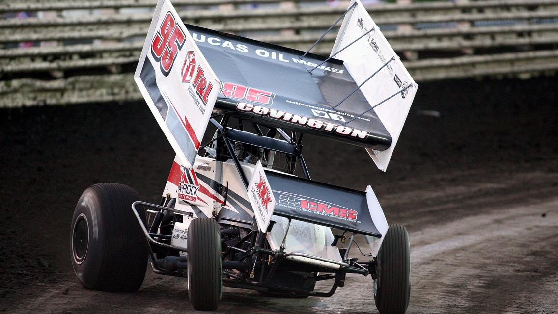 Covington Makes First Career 410 Start At Knoxville