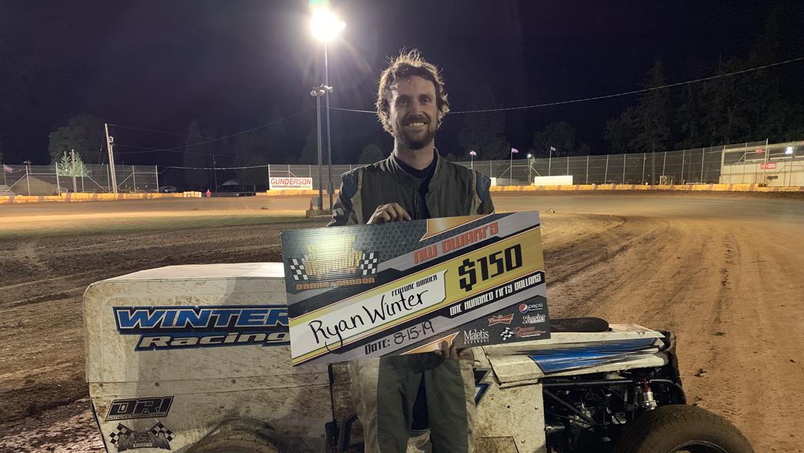 Ryan Winter Scores Second Straight Northwest Dwarf Car Speedweek Win At Banks