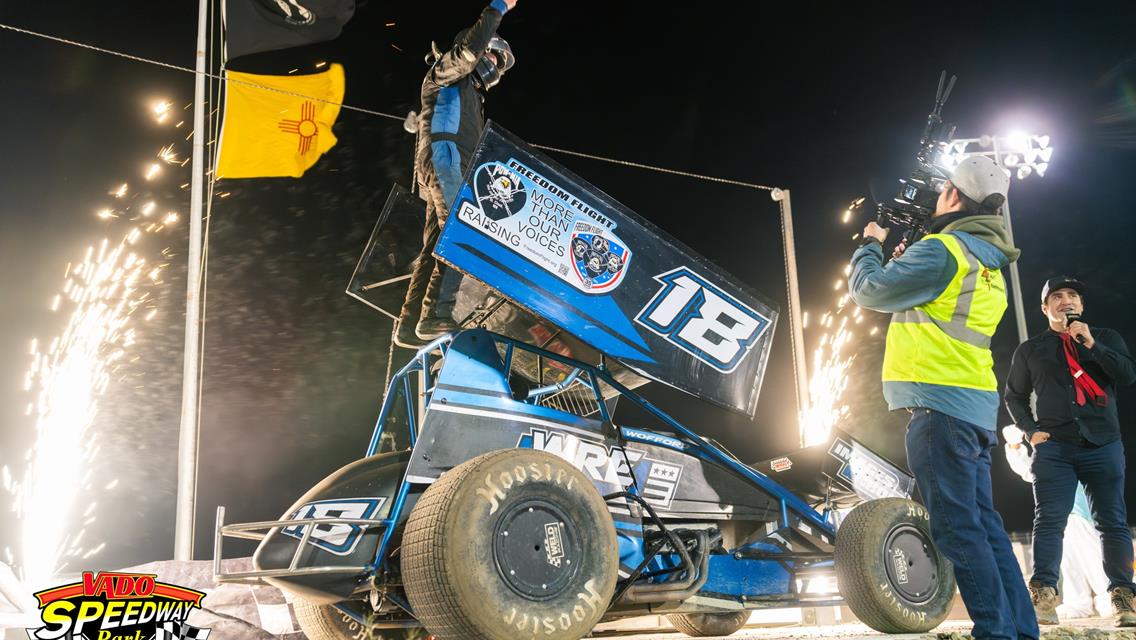 Lorne Wofford Repeats Win with POWRi White Sands Federal Credit Union Vado 305 Sprints