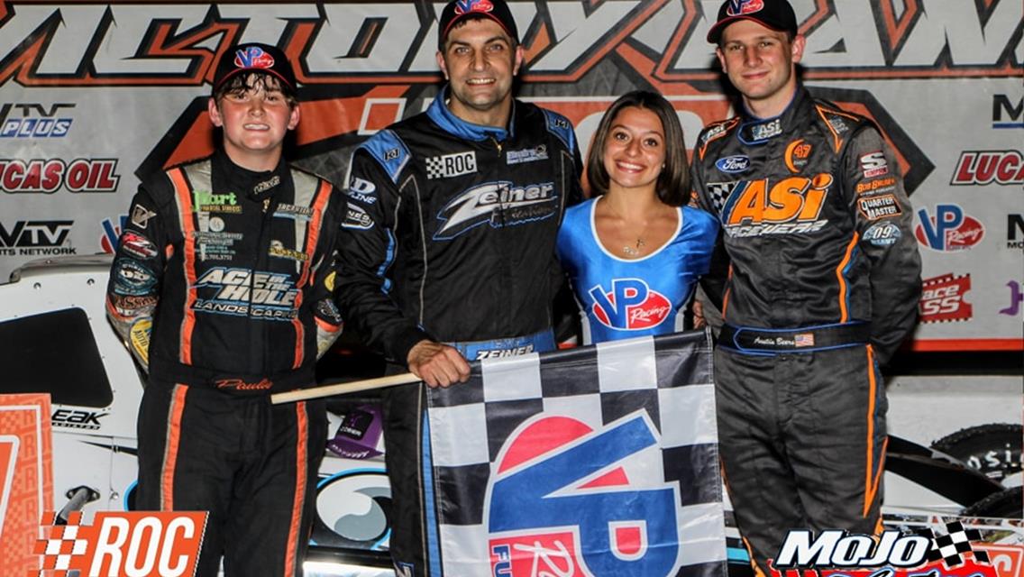 SIX DIFFERENT WINNERS HIGHLIGHT RACE OF CHAMPIONS MODIFIED SERIES HEADING TOWARD RACE OF CHAMPIONS WEEKEND &amp; THE VP RACING FUELS RACE OF CHAMPIONS 250