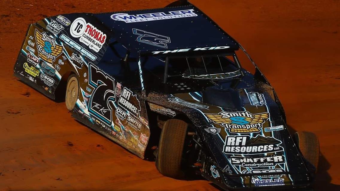 Drake Troutman begins DIRTcar Nationals at Volusia Speedway Park