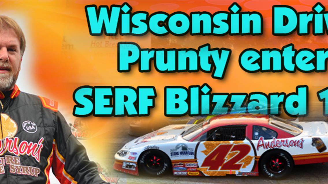 Dennis Prunty to Run SERF Blizzard 100 on Friday