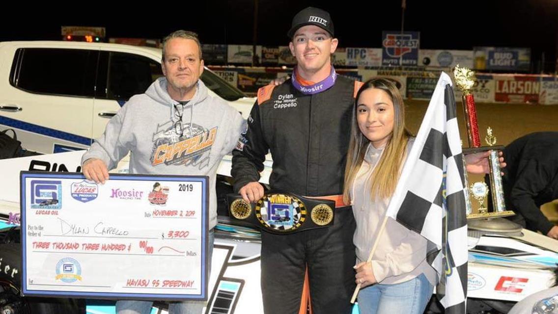 Dylan Cappello Secures Spears Modified Championship with Fourth Straight Victory; Will Make First Career Late Model Start at the Bullring