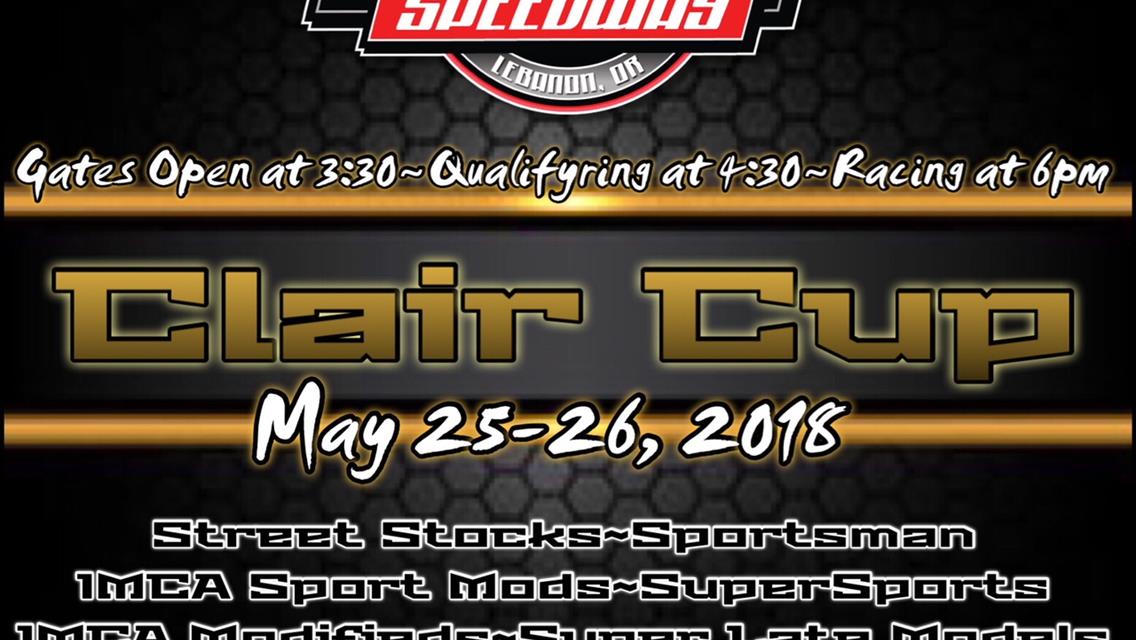 Clair Cup Weekend; Increased Payouts For Saturday Night!