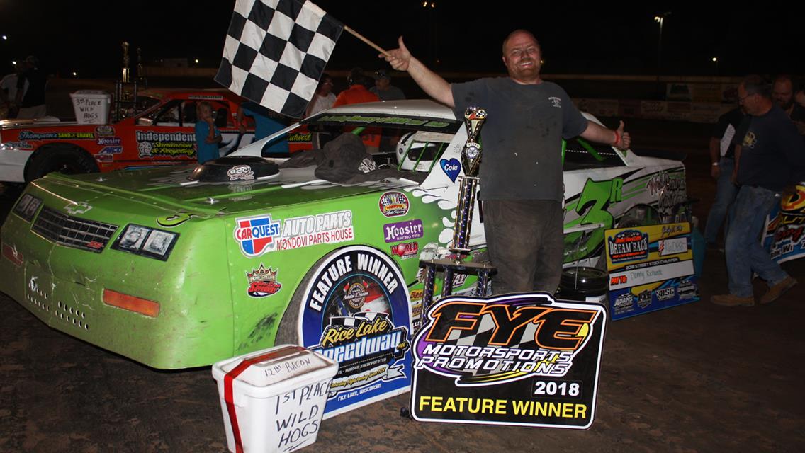 Danny Richards Wins Rice Lake Speedway “Little Dream” and $16,088 Top Prize