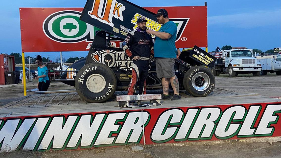 Tyler Knight Victorious with United Rebel Sprint Series at 81 Speedway