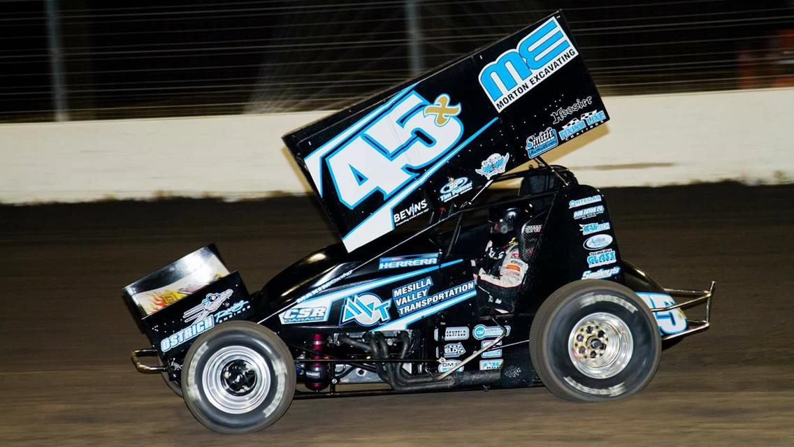 Herrera Charges to Top-Five Finish at Lucas Oil Speedway