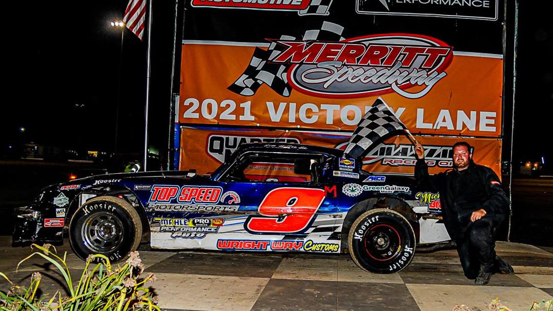 Ashton Winger Wins DIRTcar Summer Nationals Finale at Merritt Speedway