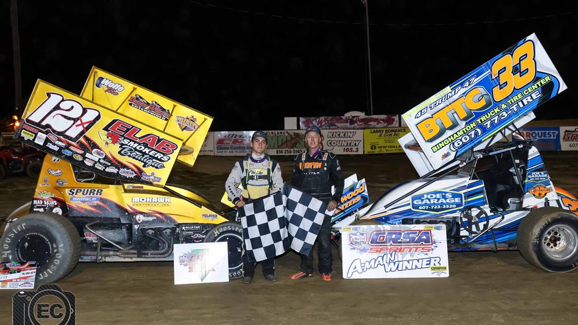 Burley, Landers Score First Career CRSA Victories in Twin 20s