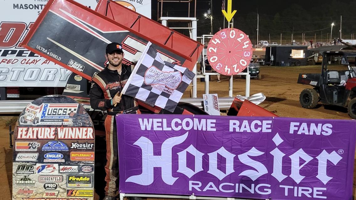 AMERSON 2-FOR-2 IN USCS GEORGIA WEEKEND WITH DIXIE WIN.