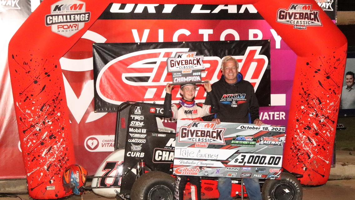Tate Gurney Reigns Supreme in Non-Wing Restricted at the KKM Giveback Classic!