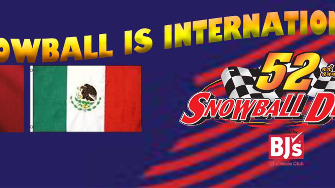 Snowball Derby Attracts 3 International Drivers
