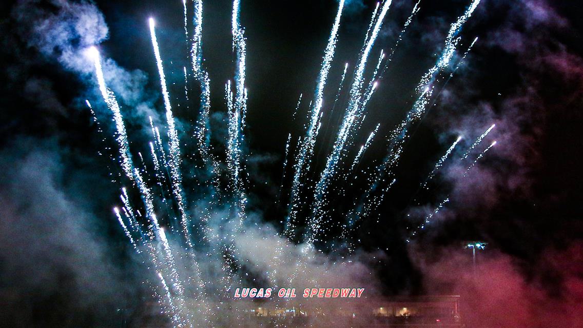 Casey&#39;s Thursday Night Thunder at Lucas Oil Speedway features racing, fireworks, kids&#39; bicycle giveaway